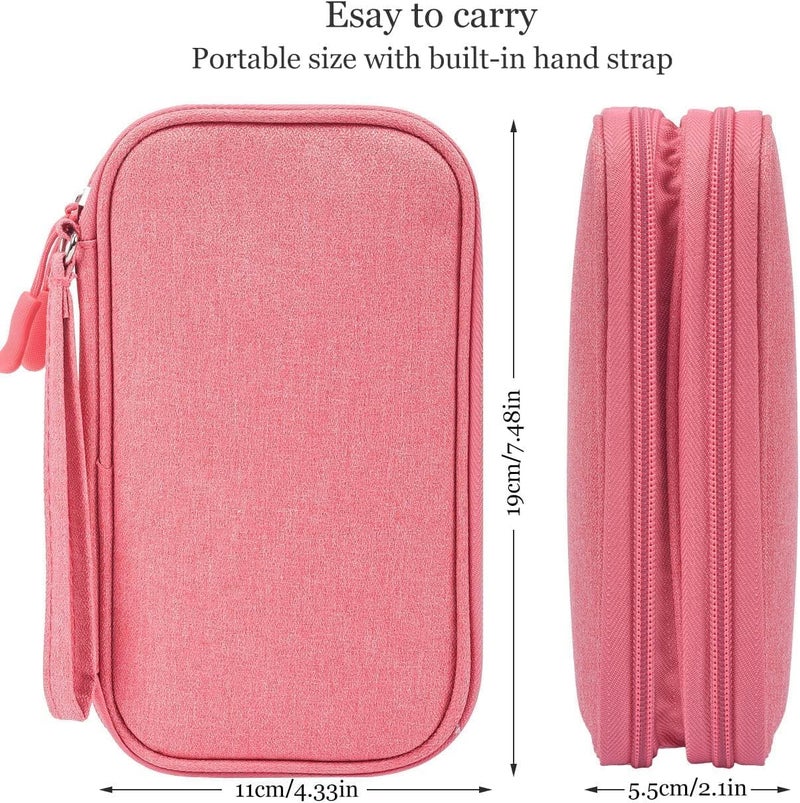 CAOODKDK Electronic Organizer Travel USB Cable Accessories Bag/Case,Waterproof for Power Bank,Charging Cords,Chargers,Mouse,Earphones Flash Driver - Image 3